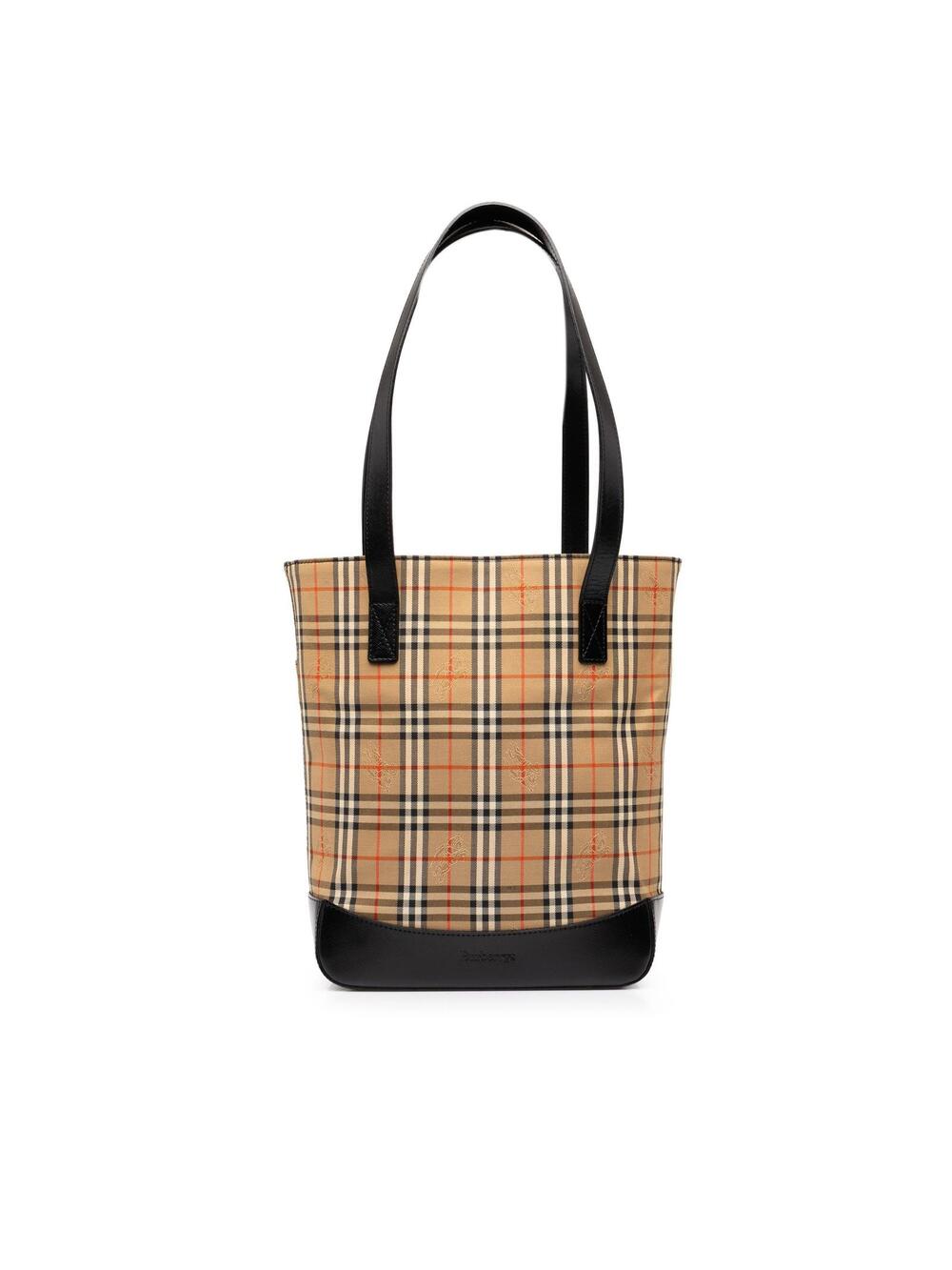 Burberry Haymarket Check Canvas Tote #360036B46B